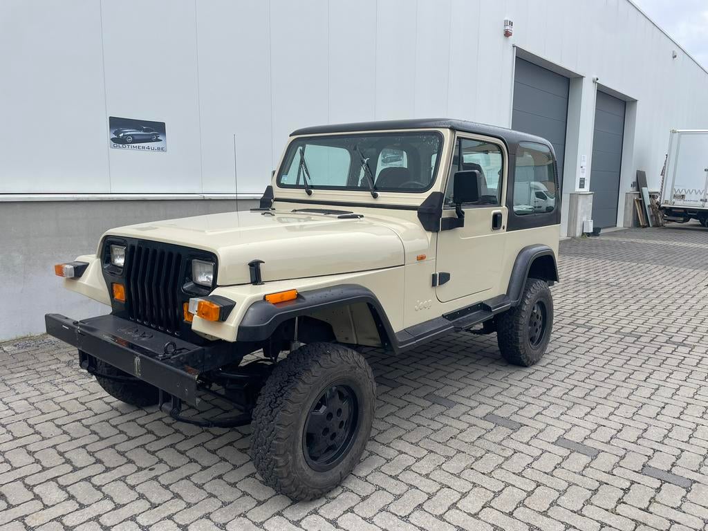 Jeep wrangler oldtimer nieuwstaat gekeurd!, Auto's, Bedrijf, Te koop, Wrangler