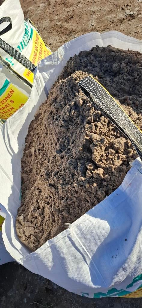 Lommel zand wit in bigbag, Enlèvement