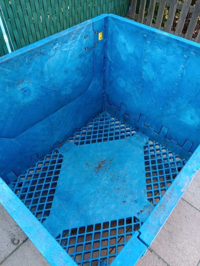 Pallet box, Enlèvement, Utilisé