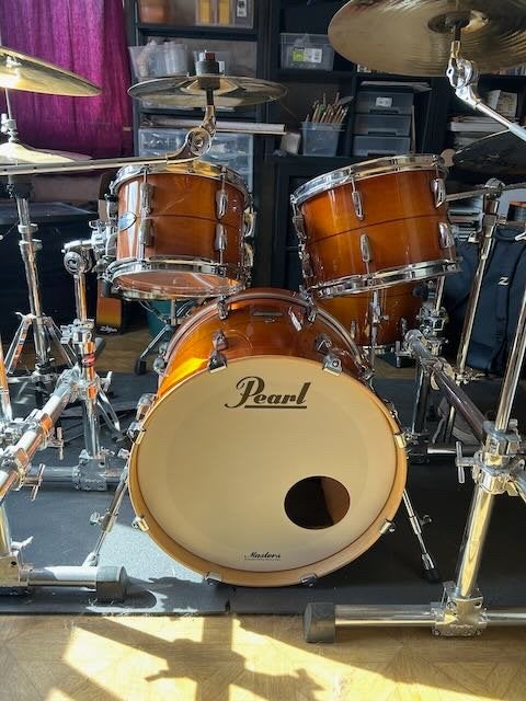 Batterie Pearl Master Maple, Muziek en Instrumenten, Drumstellen en Slagwerk, Ophalen, Zo goed als nieuw, Pearl