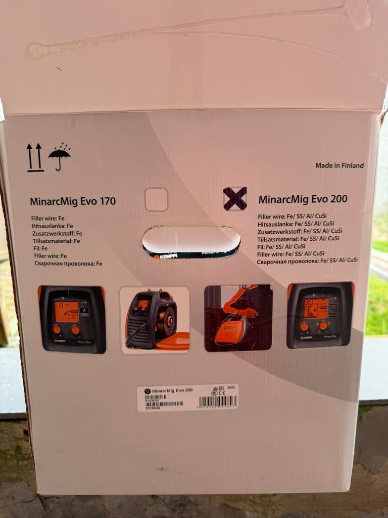 Kemppi minarc 200 Mig, Souder