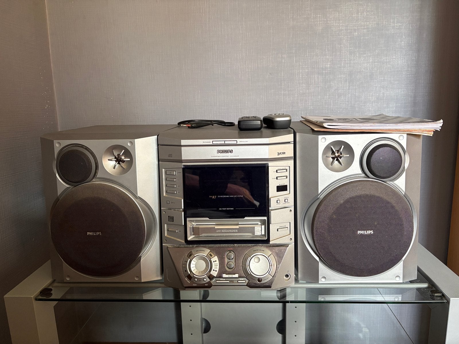 Hi-fi systeem Philips FW-R7, TV, Hi-fi & Vidéo, Chaîne Hi-fi, Enlèvement, Utilisé, Philips
