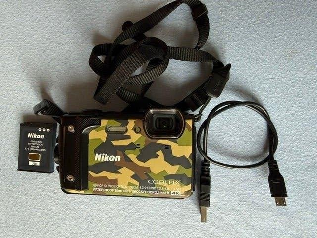 Duikcamera  Nikon W300 Coolpix, Enlèvement ou Envoi, Nikon, Appareil photo compact, 10 à 40 mètres