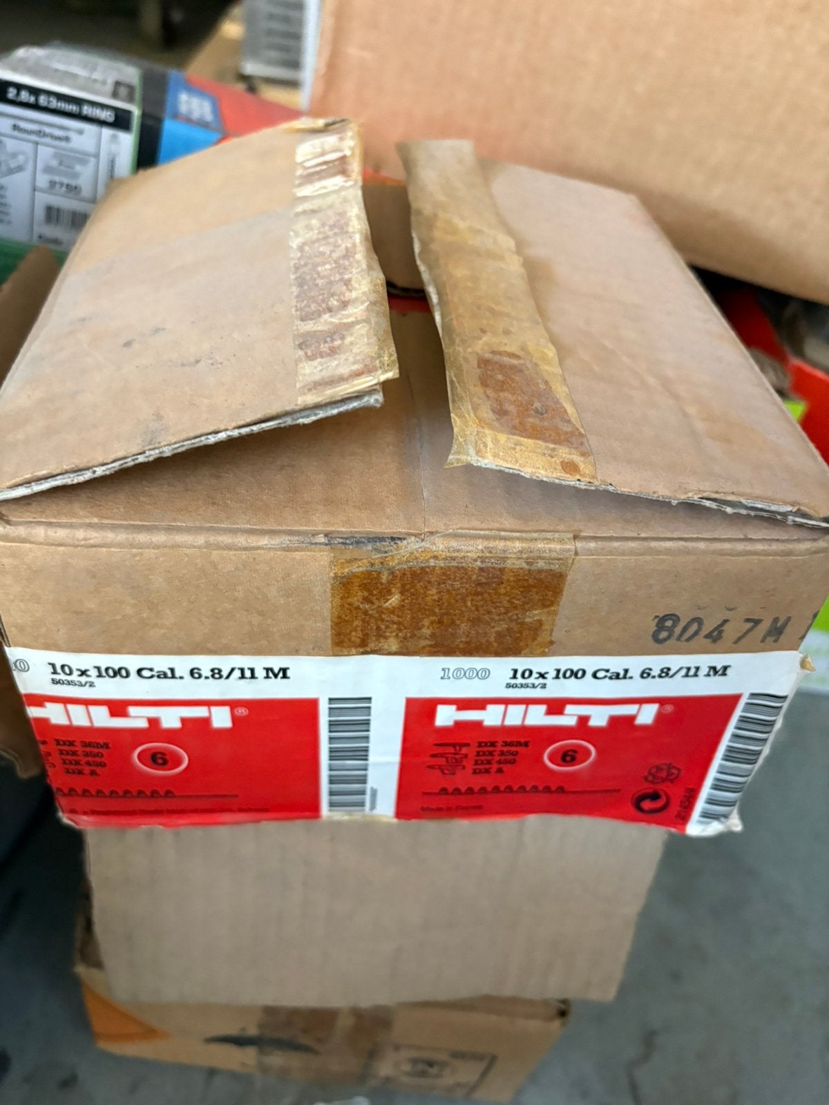 Hilti kruitpatronen, Bricolage & Construction, Enlèvement, Neuf