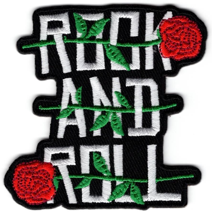 Rock'N'Roll stoffen opstrijk patch embleem #11, Verzenden, Nieuw, Kleding