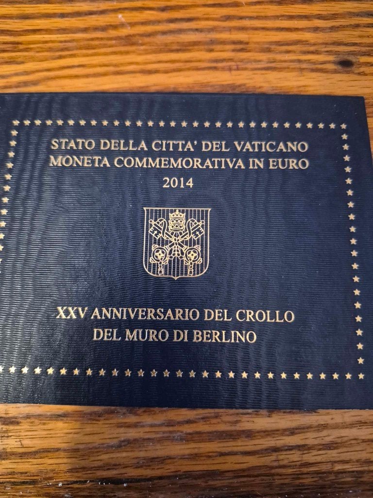 €2 Vaticaanstad 2014 BU blister, Enlèvement, Vatican