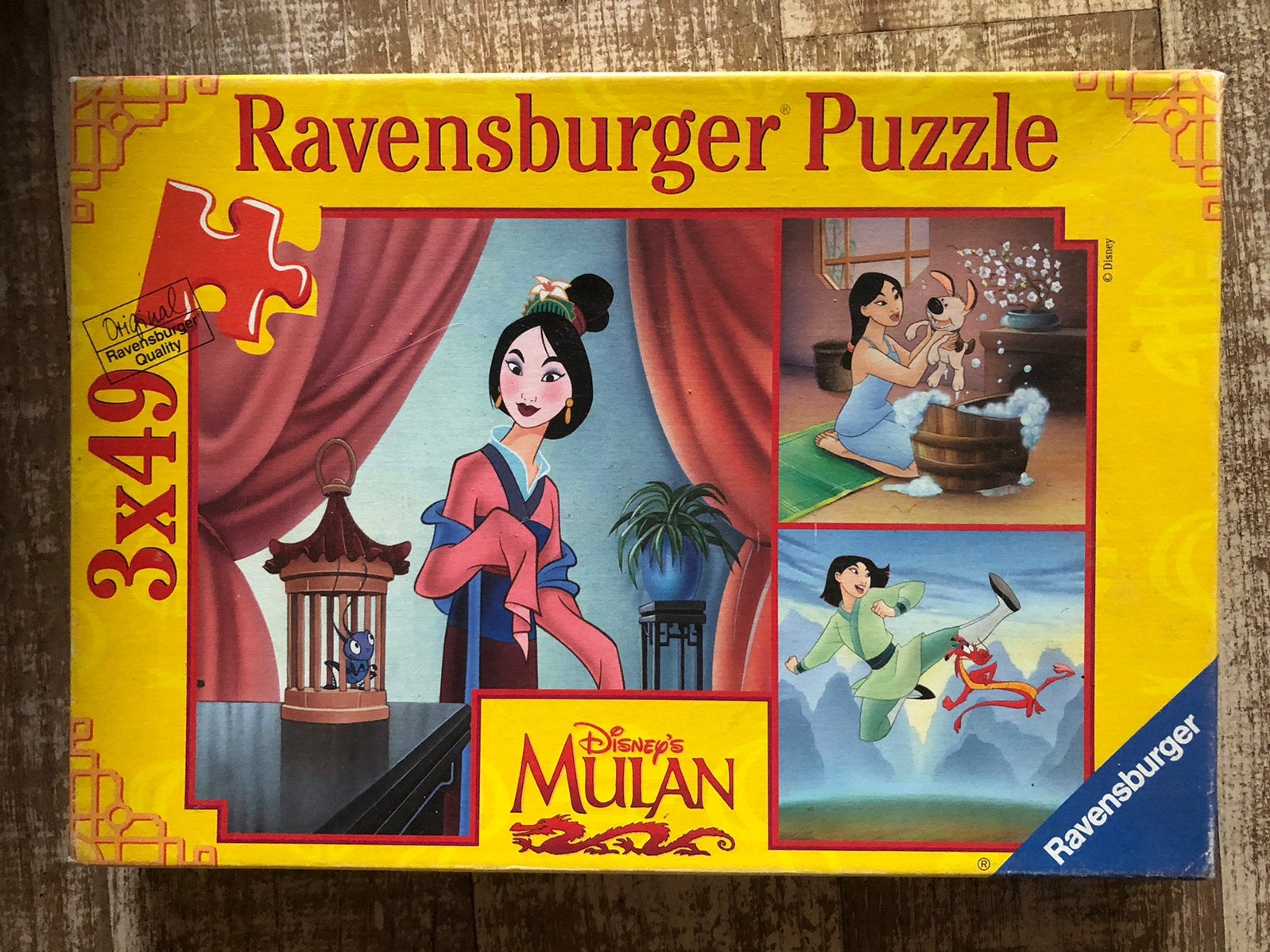 Ravensburger puzzle Disney Mulan, Ophalen of Verzenden, Zo goed als nieuw