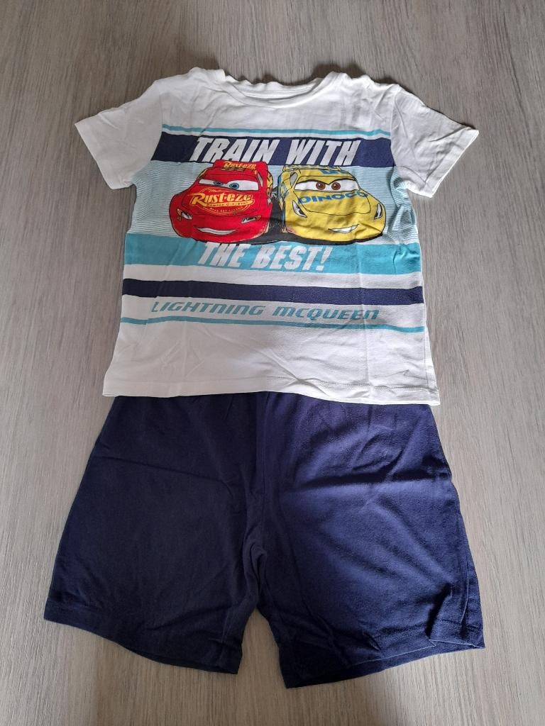 Pyjama Cars 110/116, Kinderen en Baby's, Kinderkleding | Maat 110, Disney, Nacht- of Onderkleding, Jongen of Meisje, Ophalen of Verzenden