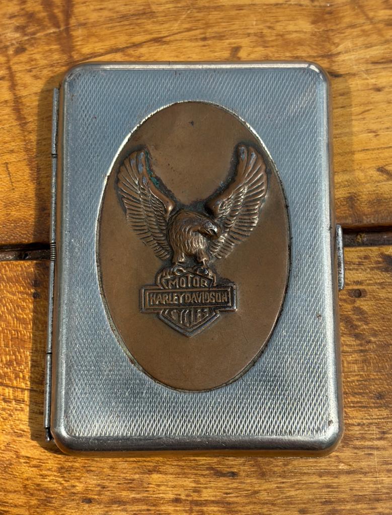 Harley Davidson sigarettenetui, Ophalen of Verzenden