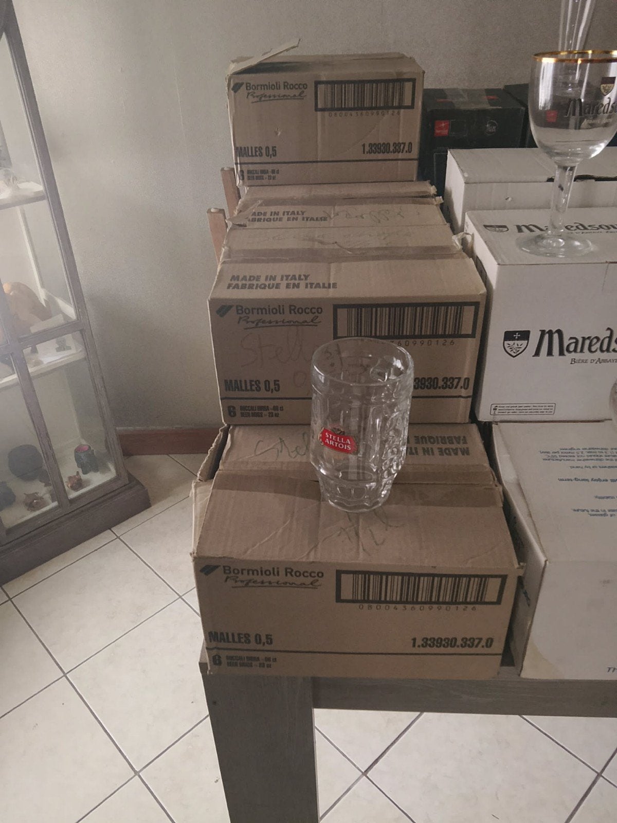 lot bierglazen, Enlèvement, Comme neuf