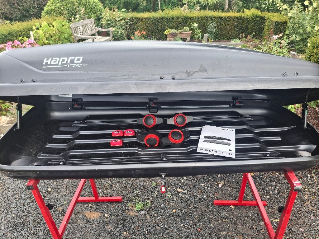 Coffre de toit Hapro Traxer, Autos : Divers, Coffres de toit, Enlèvement, Neuf