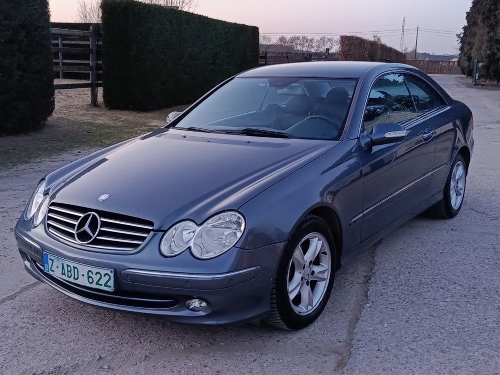Mercedes-CLK200 KOMP/allGekeurd✅/2003/ benzine/1.8Cc/120kw, Autos, Mercedes-Benz, Entreprise, Achat, CLK, ABS, Airbags, Air conditionné