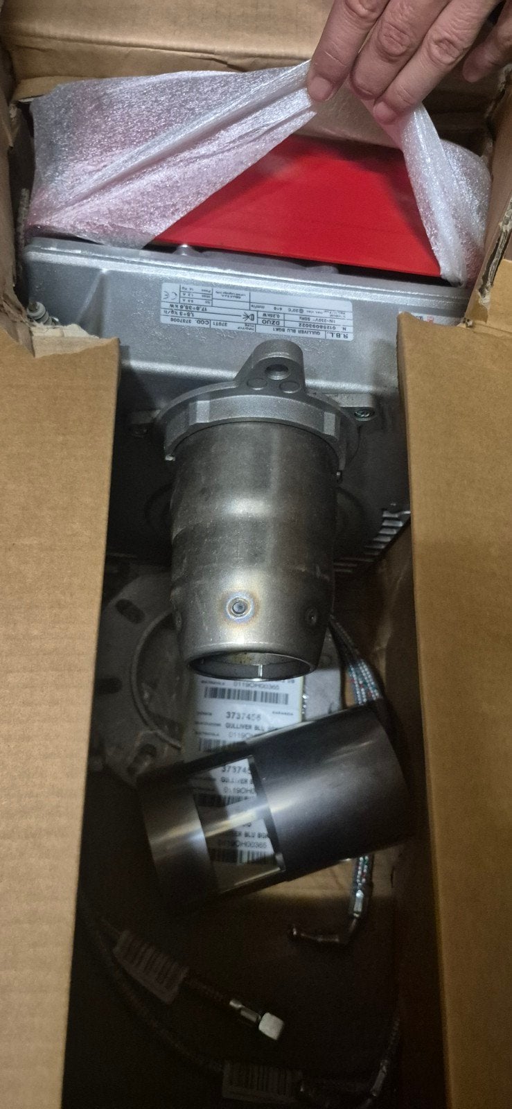 brûleur chaudière, Neuf, Moins de 60 cm, Enlèvement ou Envoi, 500 à 800 watts