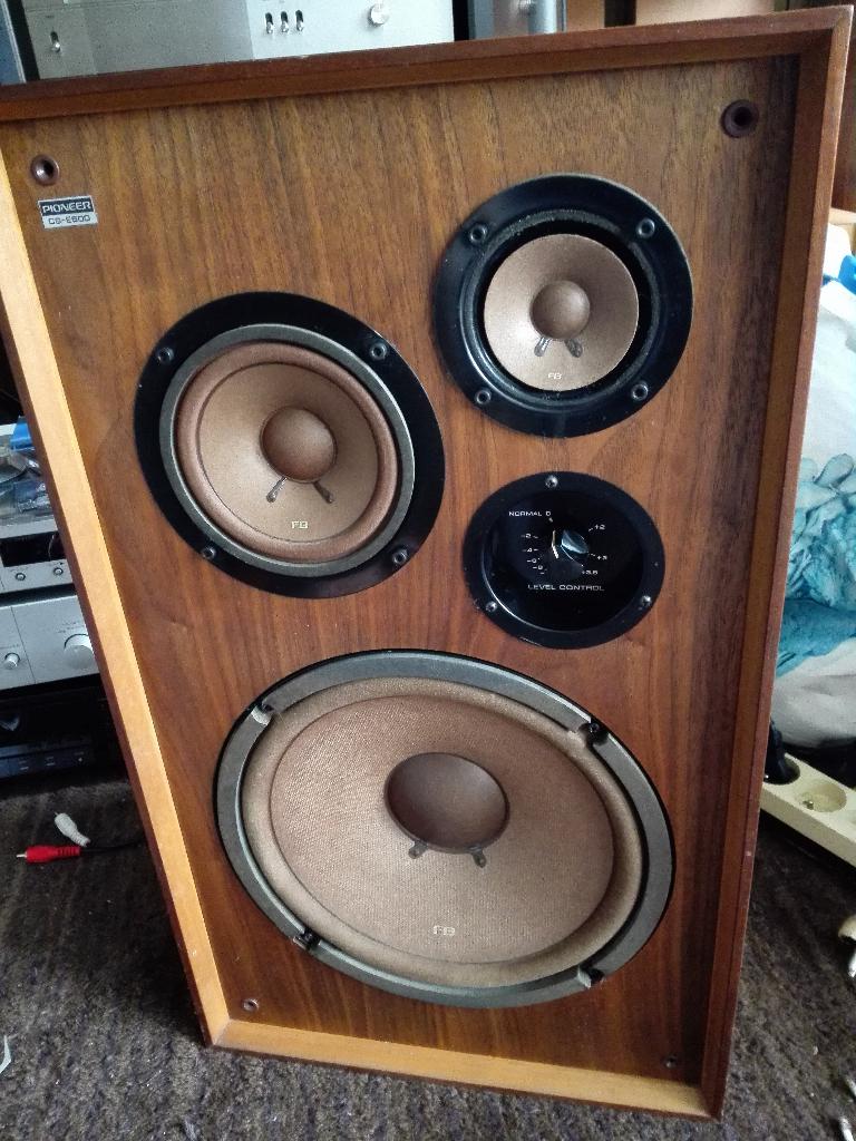 PIONEER CS-E500 in zeer goede staat, Audio, Tv en Foto, Luidsprekerboxen, Gebruikt, 60 tot 120 watt, Front, Rear of Stereo speakers