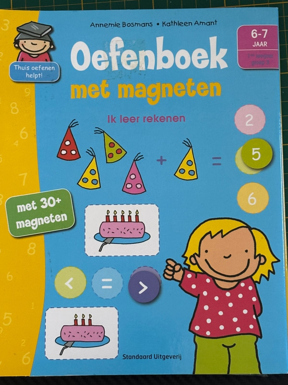 Het oefenboek met magneten, Ophalen, Zo goed als nieuw, Rekenen