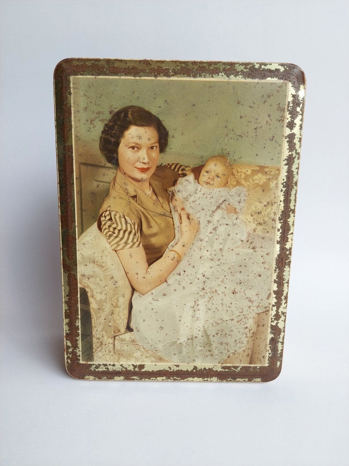 Blikken doos Van Melle Josephine Charlotte van Luxemburg, Enlèvement