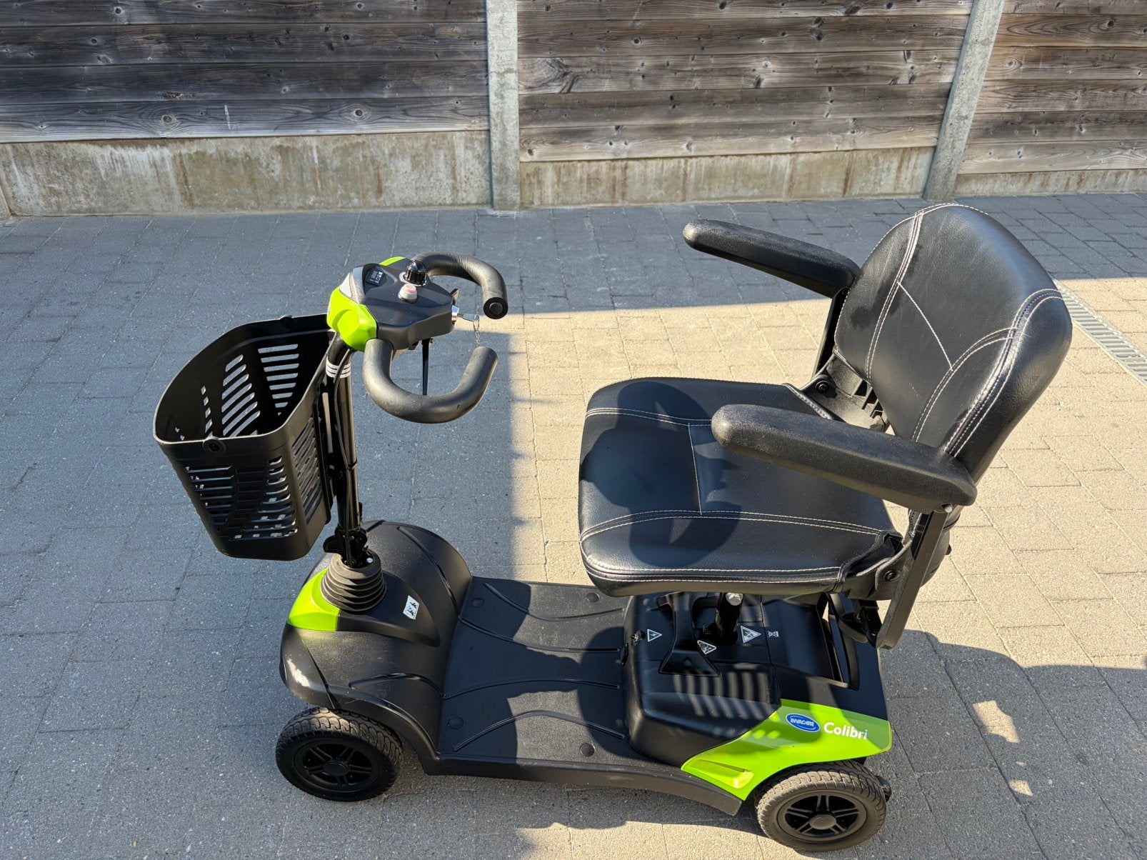 Invacare Colibri, Enlèvement, Invacare