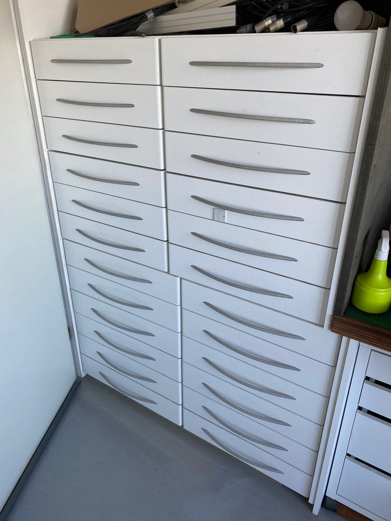 ladekasten, Huis en Inrichting, Kasten | Ladekasten, Ophalen, 100 tot 150 cm, 5 laden of meer, Overige houtsoorten