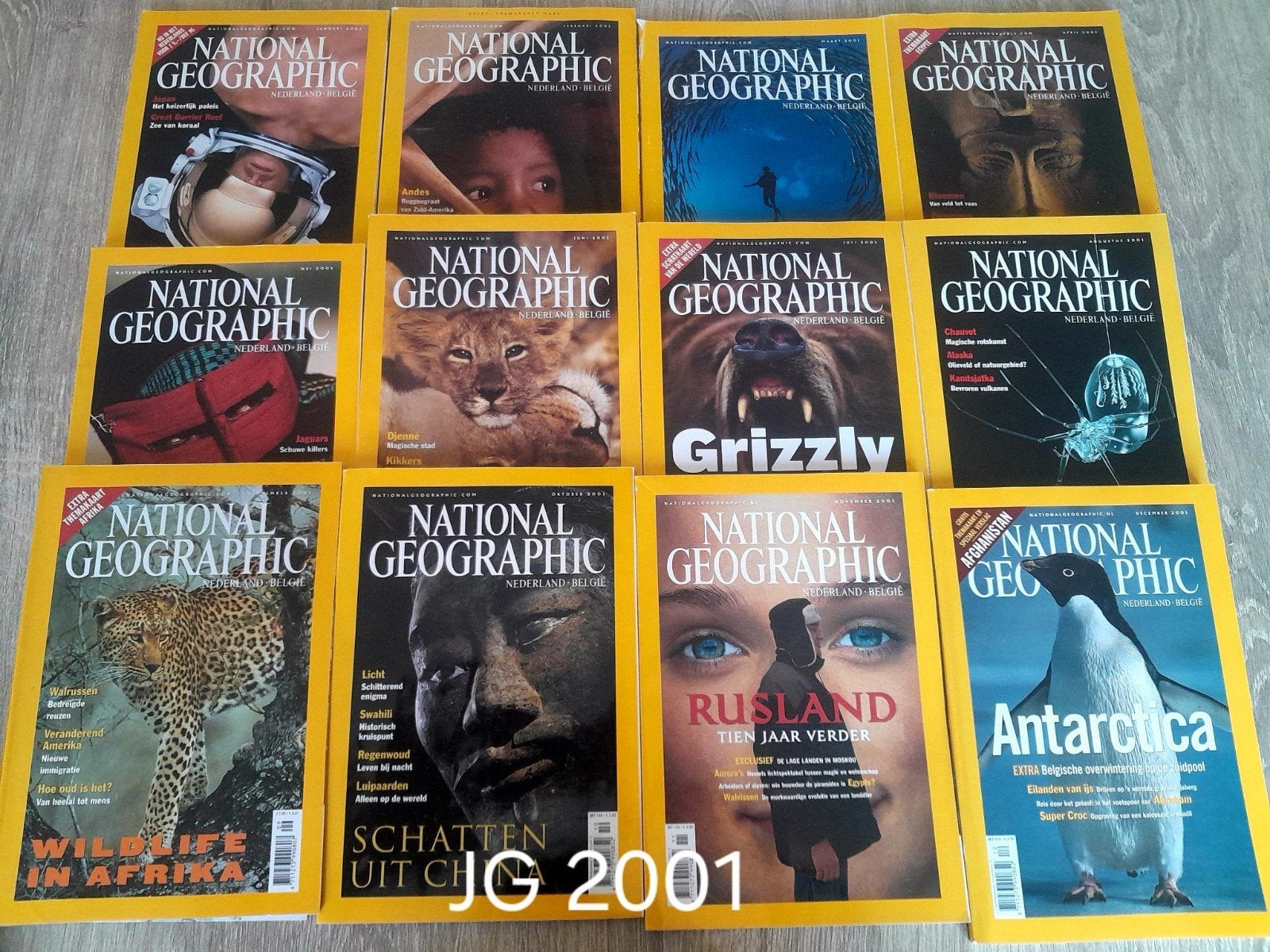 National geographic magazines NL, Ophalen