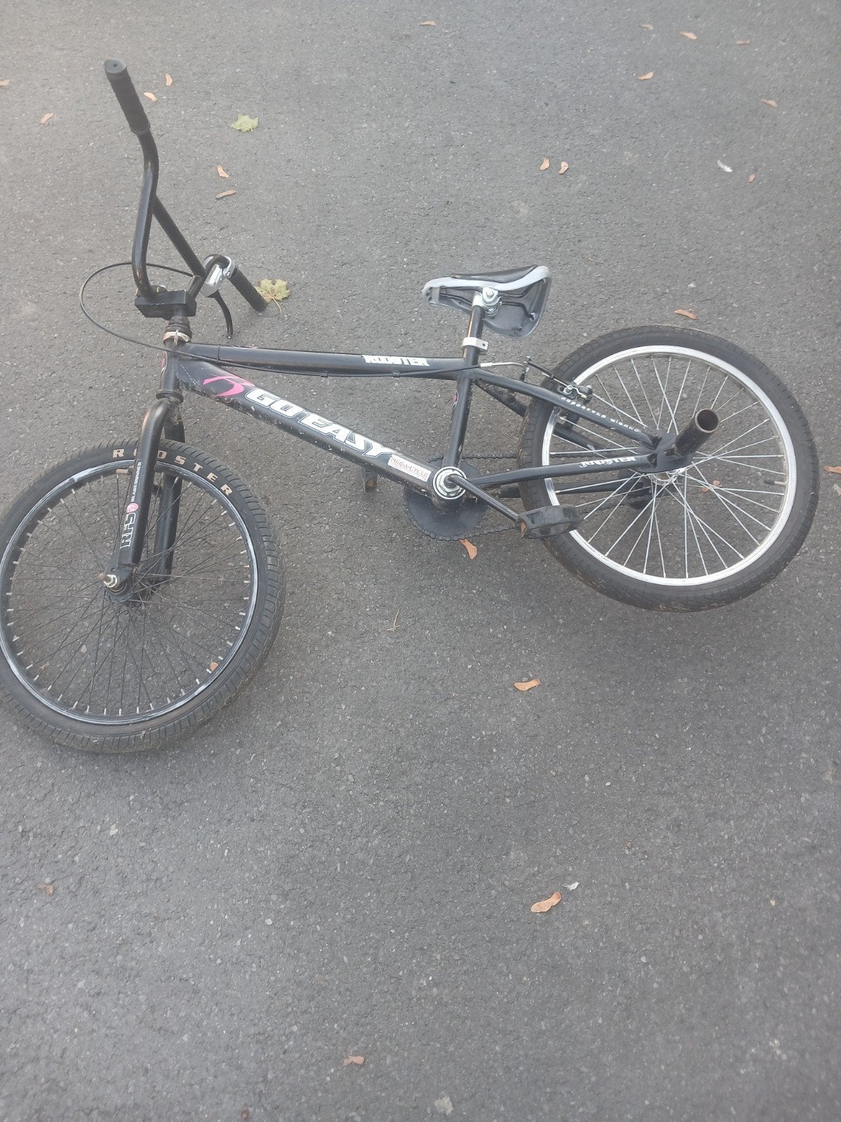 bmx, Fietsen en Brommers, Ophalen, Staal, Schijfrem, Voetsteunen