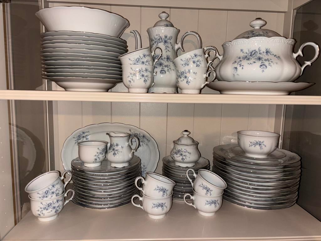Prachtig 12-delig servies, Antiek en Kunst, Ophalen