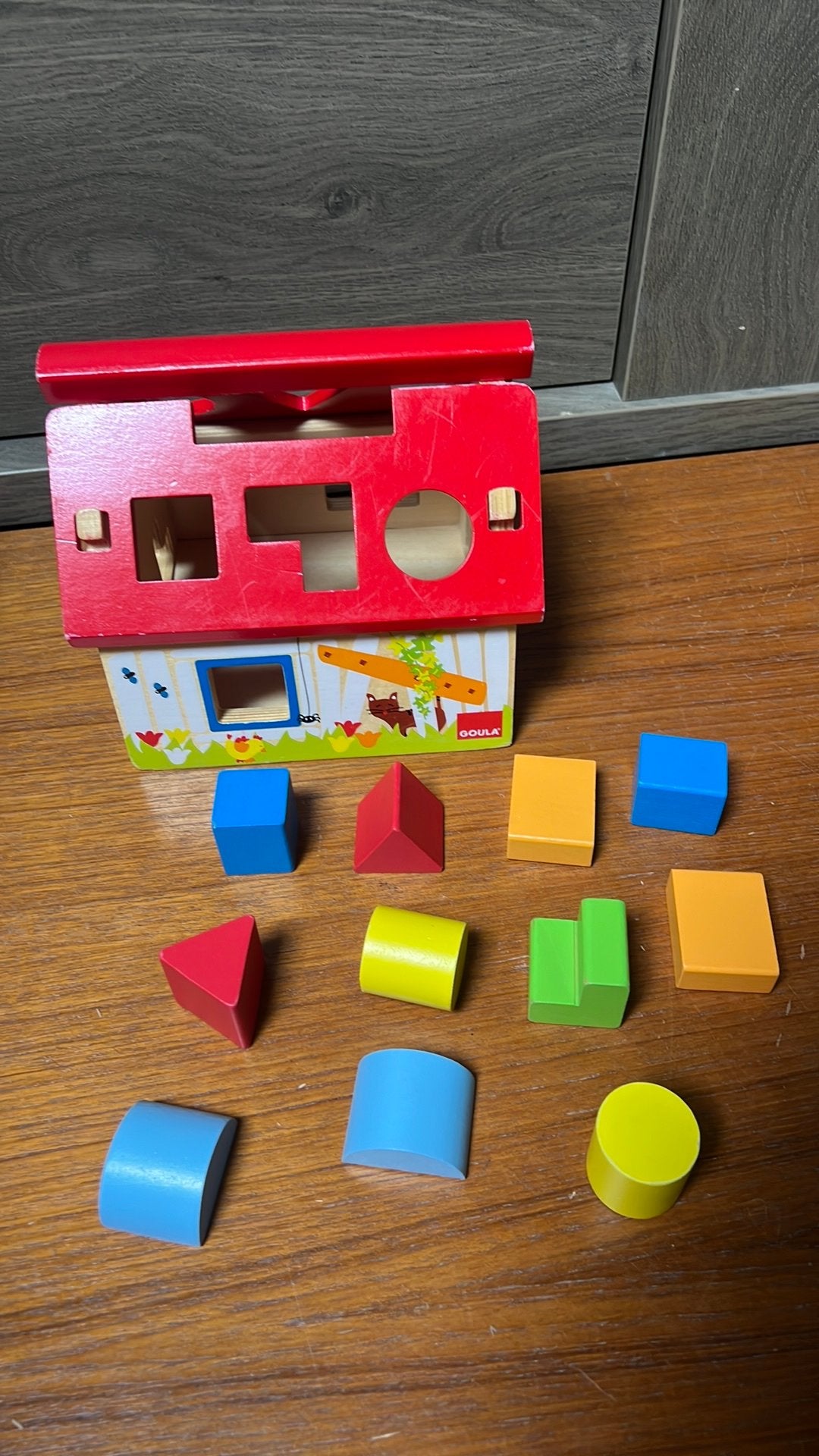 3x Houten Peuterspeelgoed, Enfants & Bébés, Jouets | Jouets en bois, Enlèvement, Comme neuf, Autres types