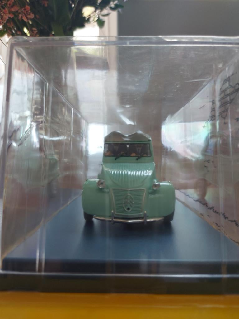 Voiture tintin 1/24 2cv des dupont, Collections, Enlèvement ou Envoi, Neuf
