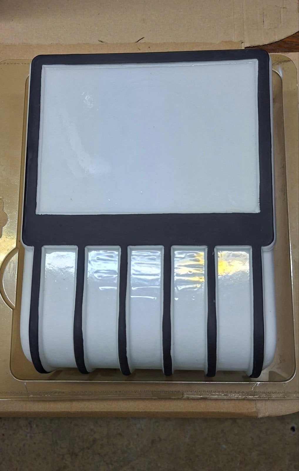 Retro buitenlamp, Ophalen