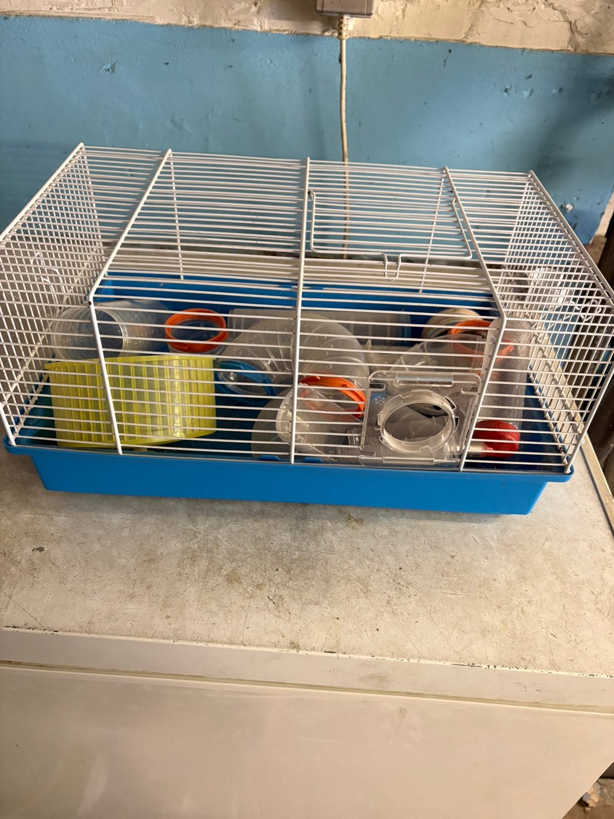 Kooi voor kleine knaagdieren (hamster, muis), Dieren en Toebehoren, Ophalen, Zo goed als nieuw, Kooi, Hamster