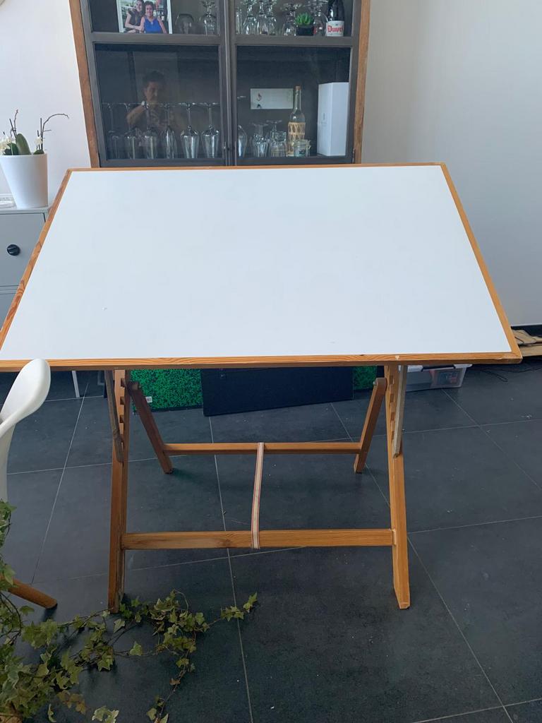 Tekentafel, Ophalen, Gebruikt