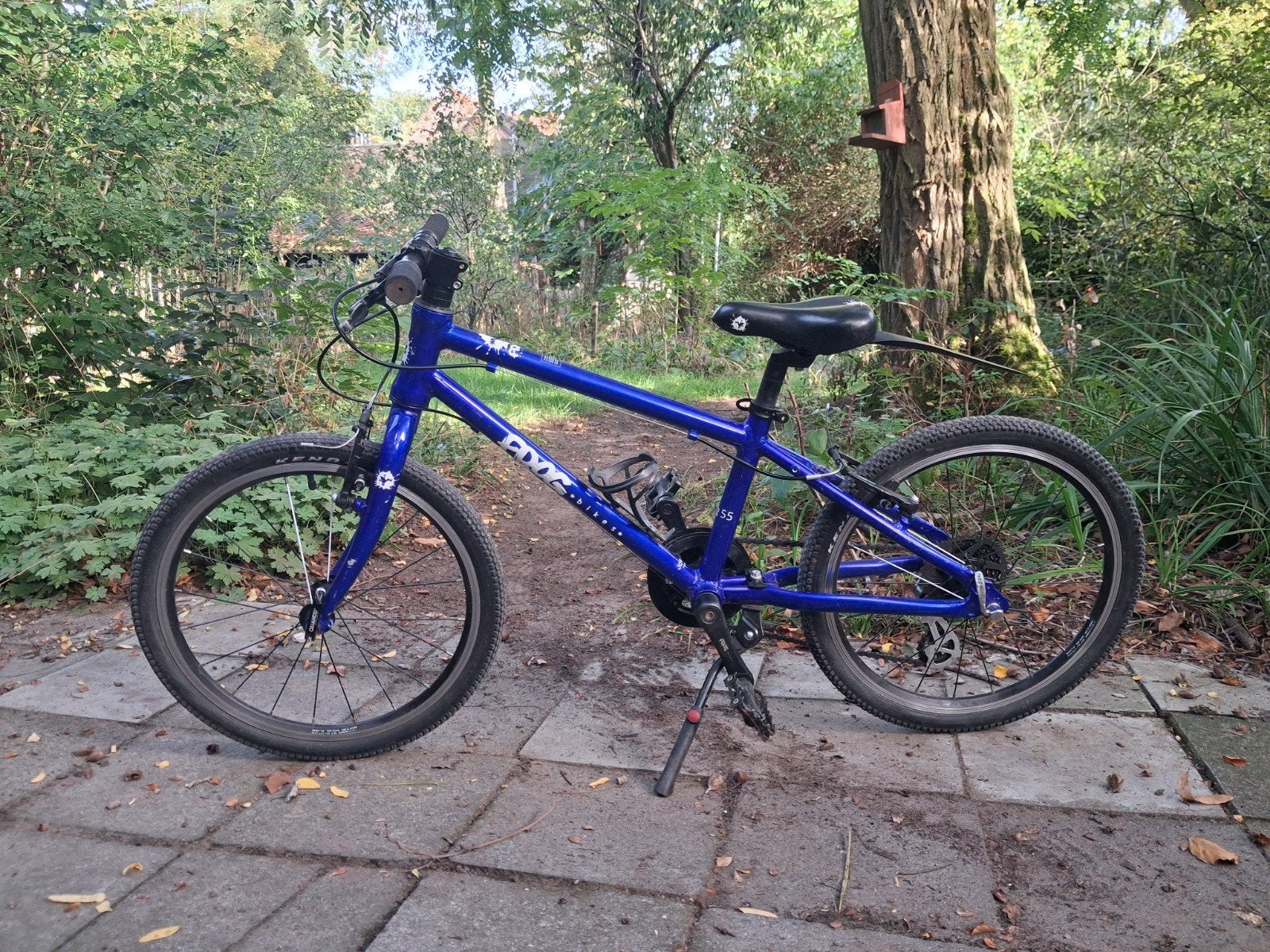 frog kinderfiets maat 55, Fietsen en Brommers, Ophalen, Frog Bikes, Velgrem, Versnellingen