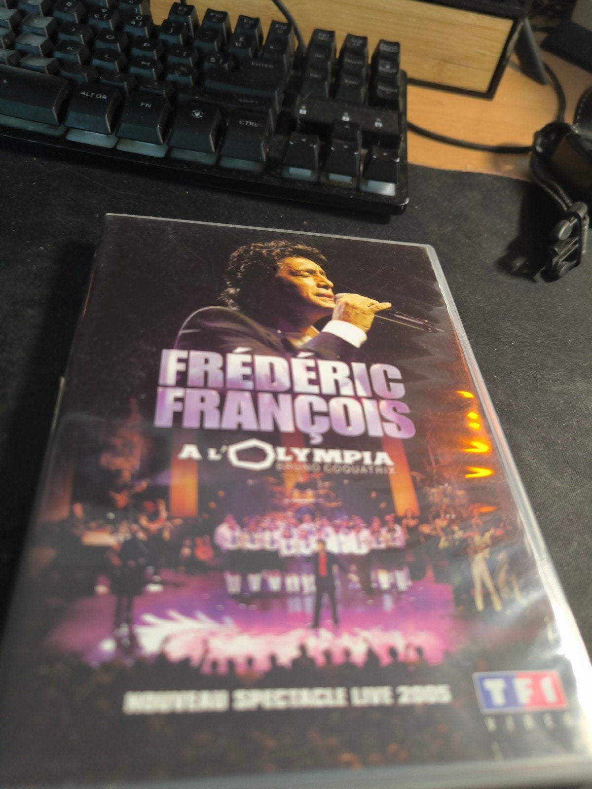 Frédéric François a l'Olympia, Enlèvement ou Envoi
