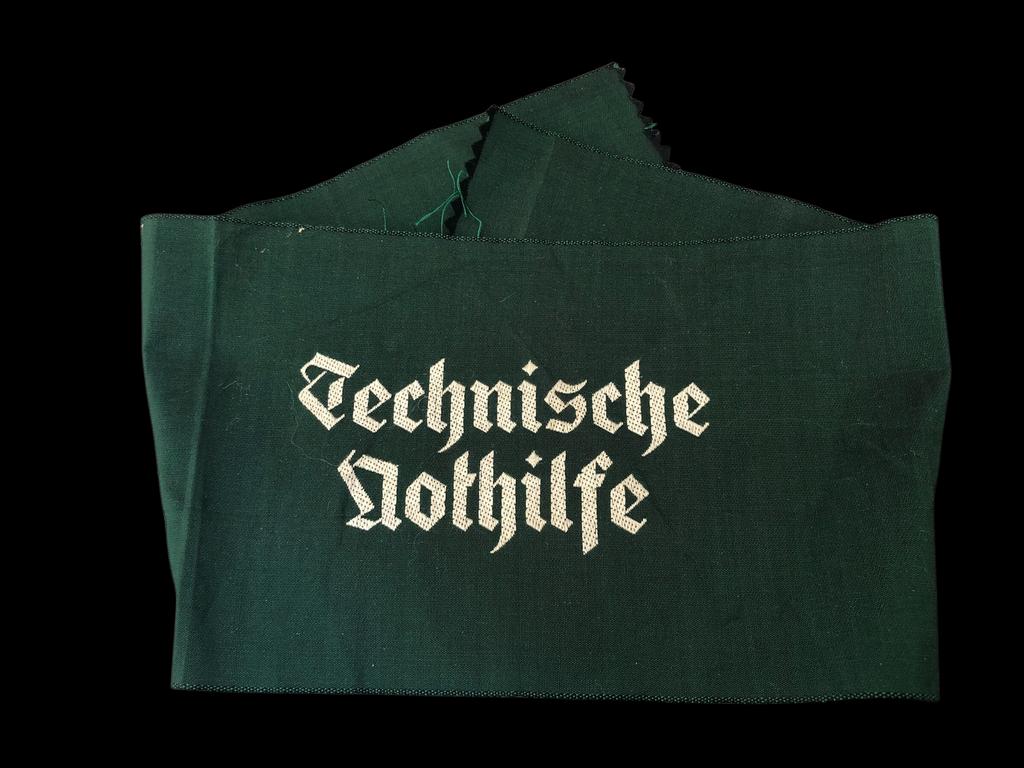 WW2 TENO ‘Technische Nothilfe’ armband, Verzamelen, Militaria | Tweede Wereldoorlog, Ophalen of Verzenden