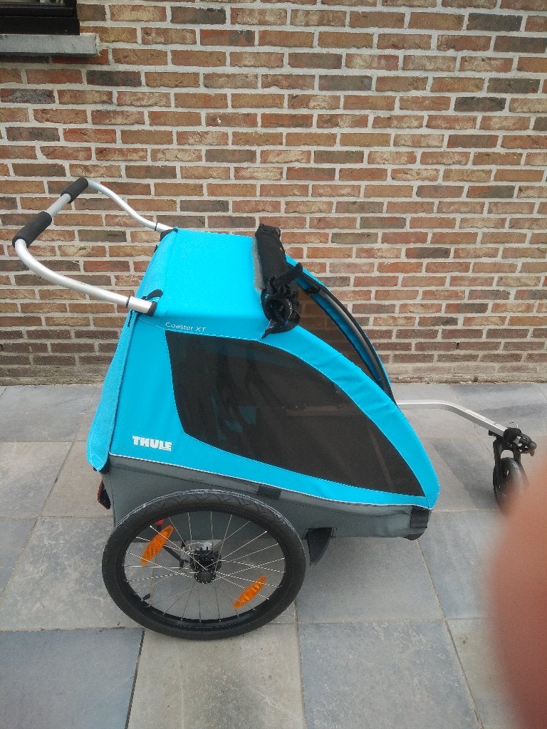 Thule coaster xt, Fietsen en Brommers, Ophalen, Opvouwbaar, Zo goed als nieuw, Thule
