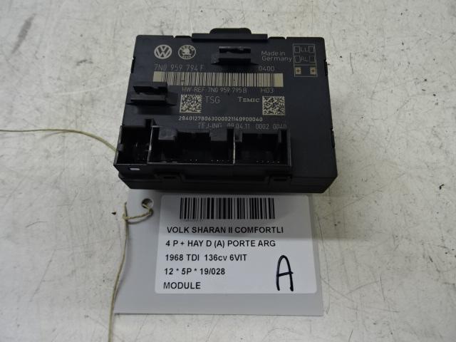 UNITE ELECTRONIQUE Volkswagen Sharan (7N) (7N0959794F), Utilisé, Volkswagen