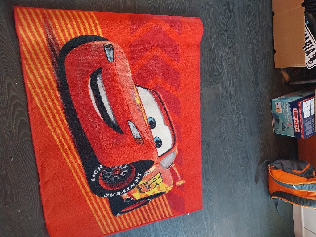 Tapijt van Cars in nieuwe staat..., Kinderen en Baby's, Speelgoed | Overig, Ophalen, Zo goed als nieuw