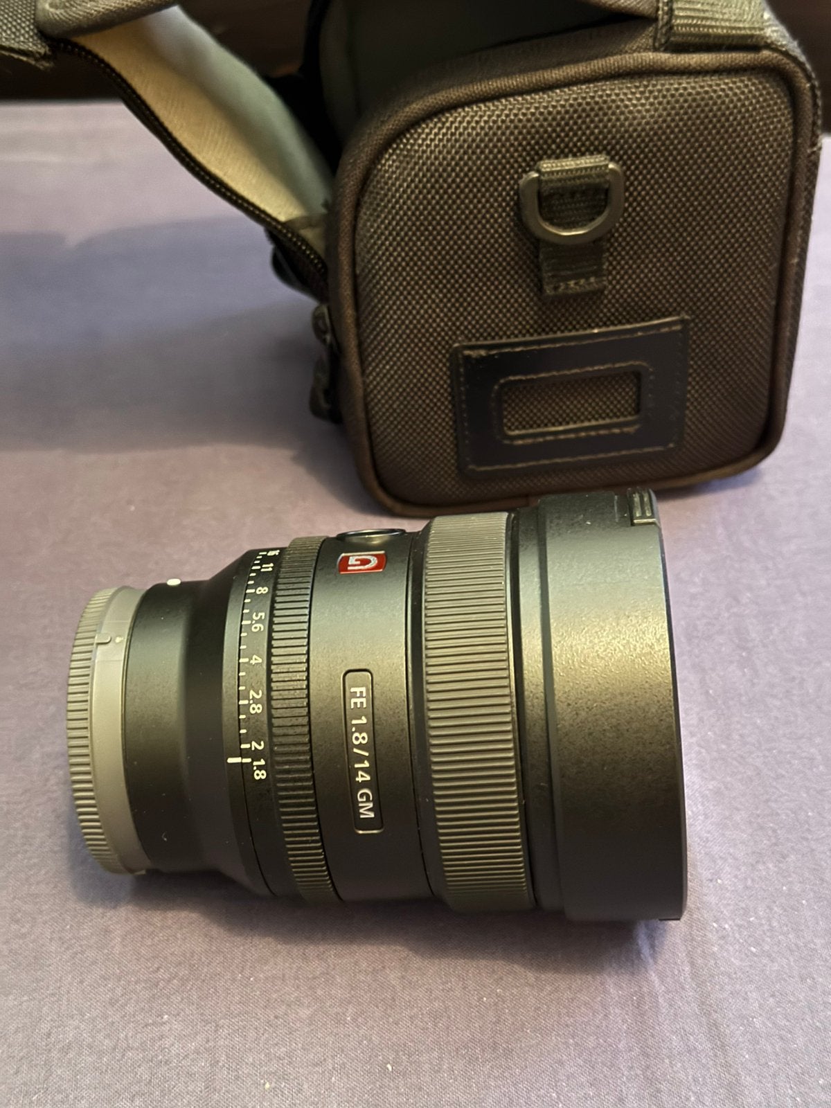 Sony FE 14mm F1.8 GM, Audio, Tv en Foto, Ophalen, Zo goed als nieuw, Sony
