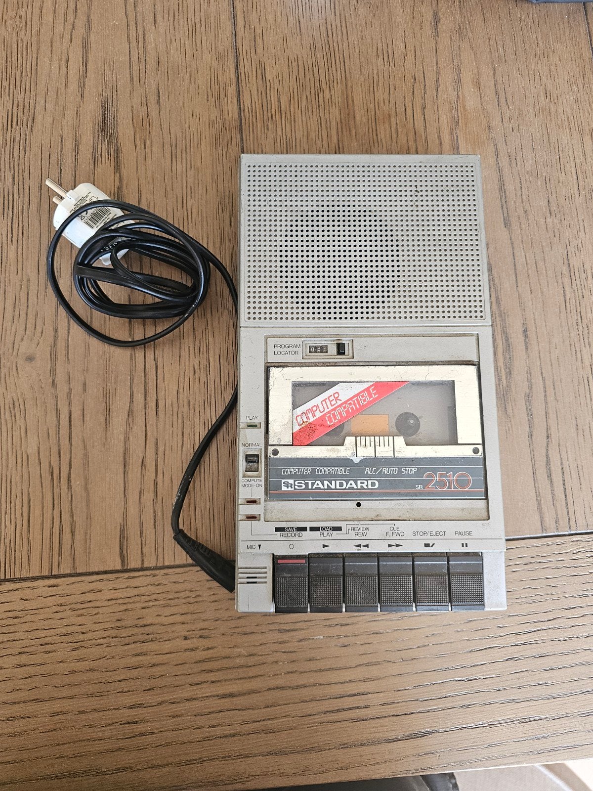 Cassete recorder, Enlèvement