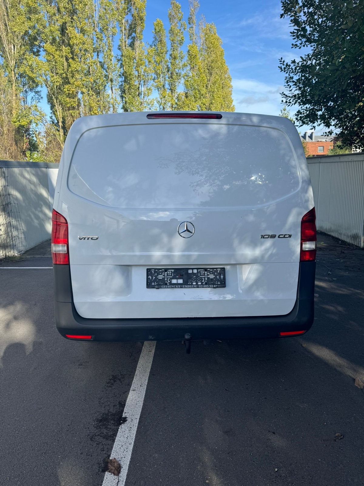 Mercedes vito L2 euro6b, Auto's, 4 deurs, Wit, Mercedes-Benz, Te koop