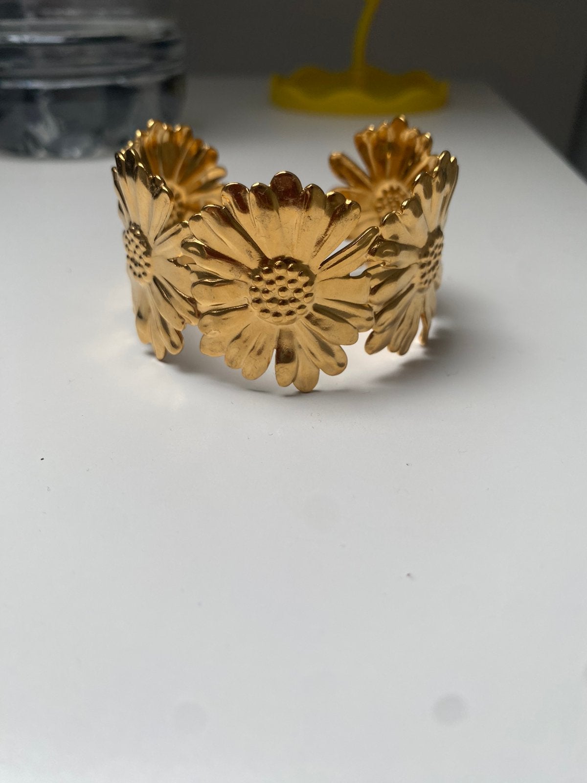 Roestvrijstalen armband, Ophalen of Verzenden, Nieuw, Goud