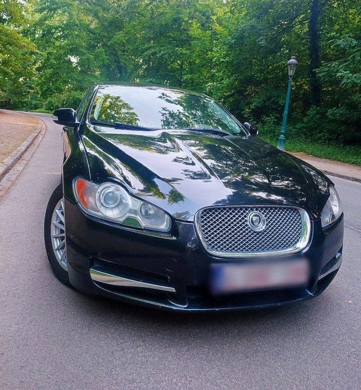 Jaguar XF 2.7 V6 Diesel, avec ou sans CT, moteur/boîte ok, Cuir, Achat, Entretenue par le concessionnaire, Noir