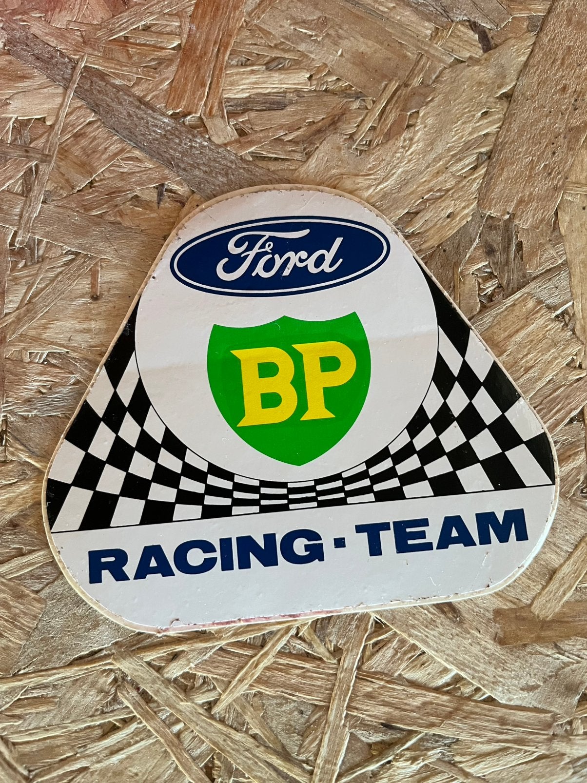 Sticker van het BP Ford Racing Team, Verzamelen, Ophalen of Verzenden, Zo goed als nieuw