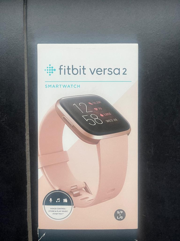 Fitbit Versa 2 – Met originele verpakking, Handtassen en Accessoires, Smartwatches, Ophalen, Gebruikt, Afstand, Fitbit
