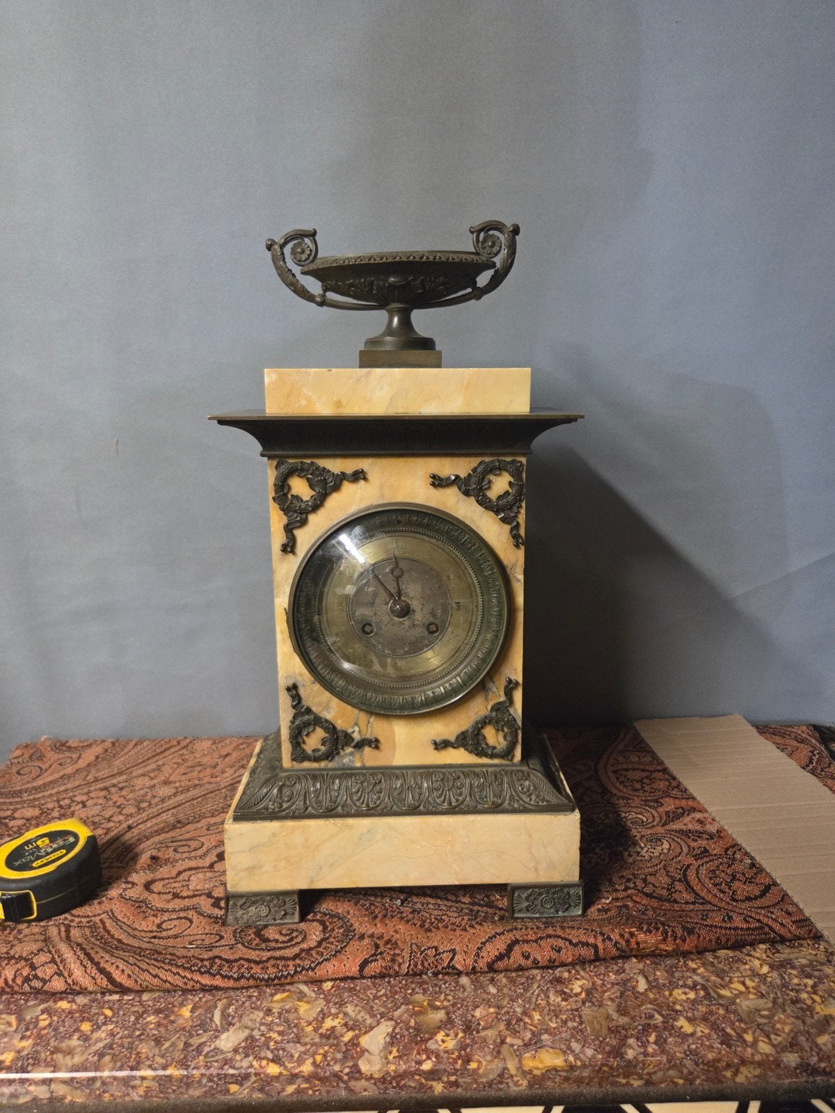 mooie antieke pendule rond 1820, Antiek en Kunst, Antiek | Klokken, Ophalen