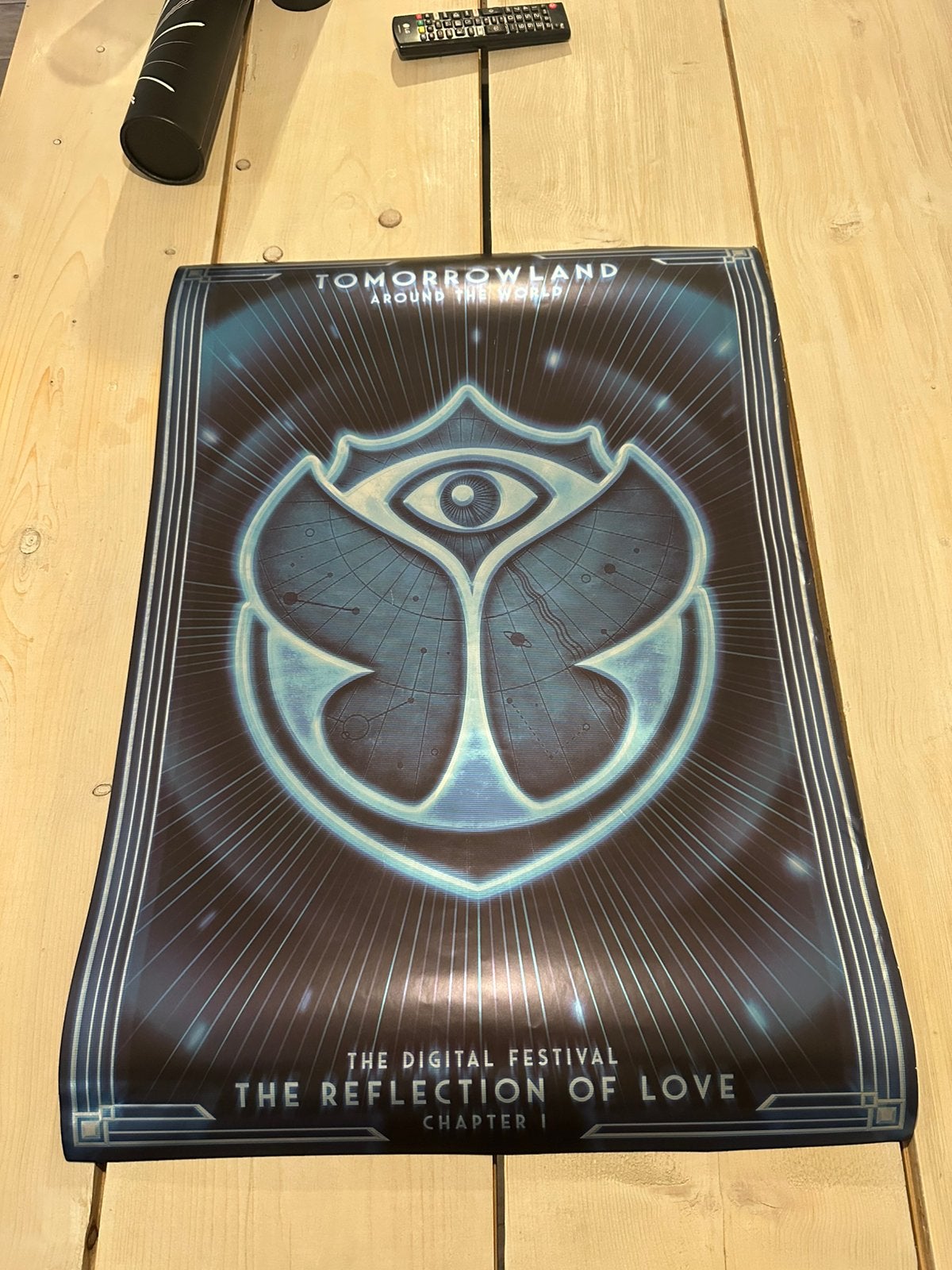 Affiche originale de Tomorrowland Around the World 2020, Enlèvement ou Envoi, Comme neuf