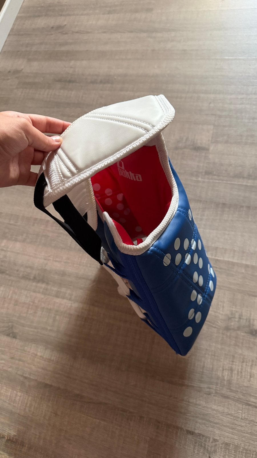 Plastron de Taekwondo – Taille 1 – Bon état, Sports & Fitness, Enlèvement, Comme neuf, Taekwondo