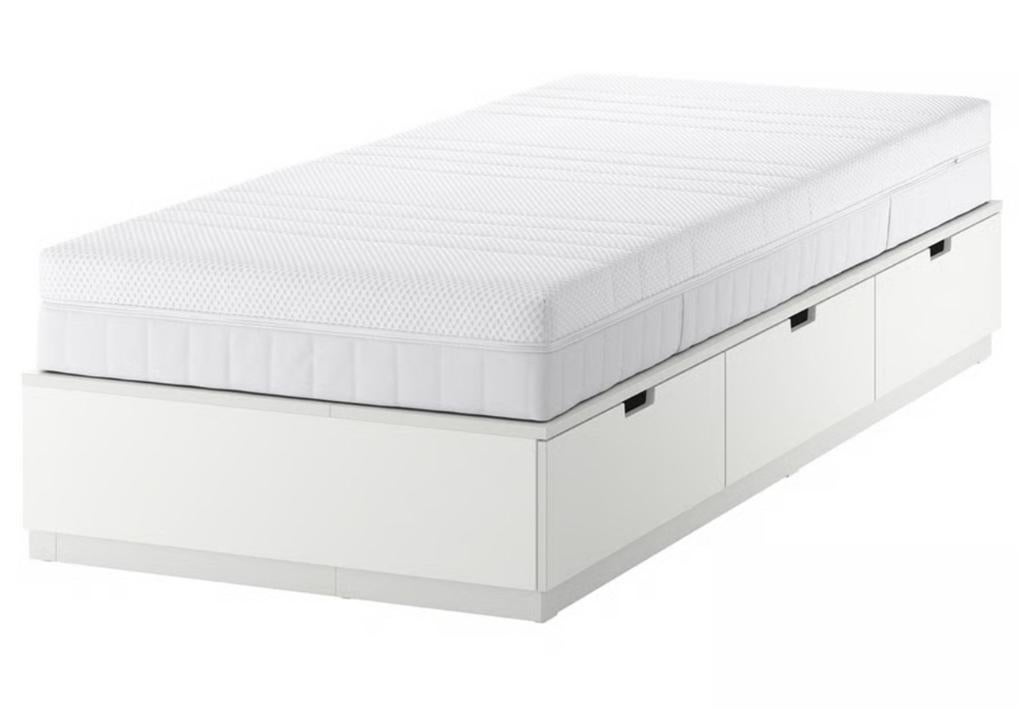 Ikea NORDLI bed 90x200 (2 exemplaren), Enlèvement, Comme neuf