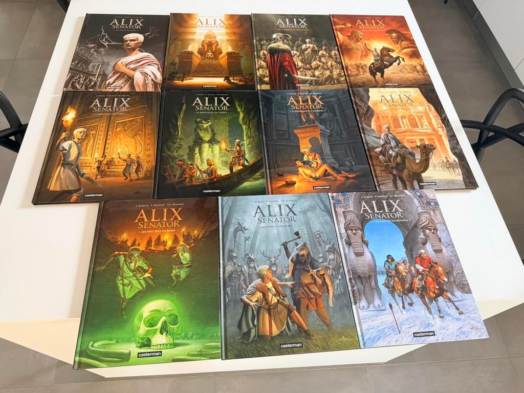 Serie bd Alix Senator 11 tomes EO Neuf, Livres, Enlèvement ou Envoi, Comme neuf