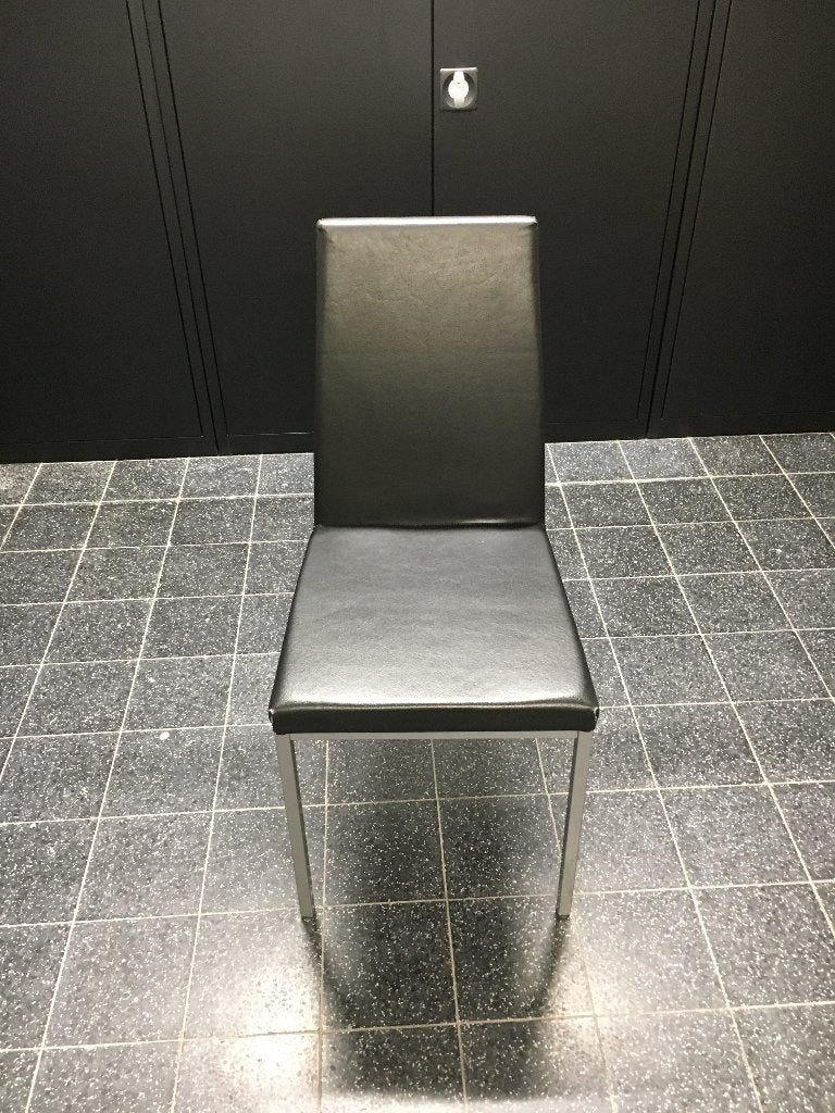 keukenstoelen, Huis en Inrichting, Stoelen, Ophalen, Kunststof, Zwart, Zo goed als nieuw