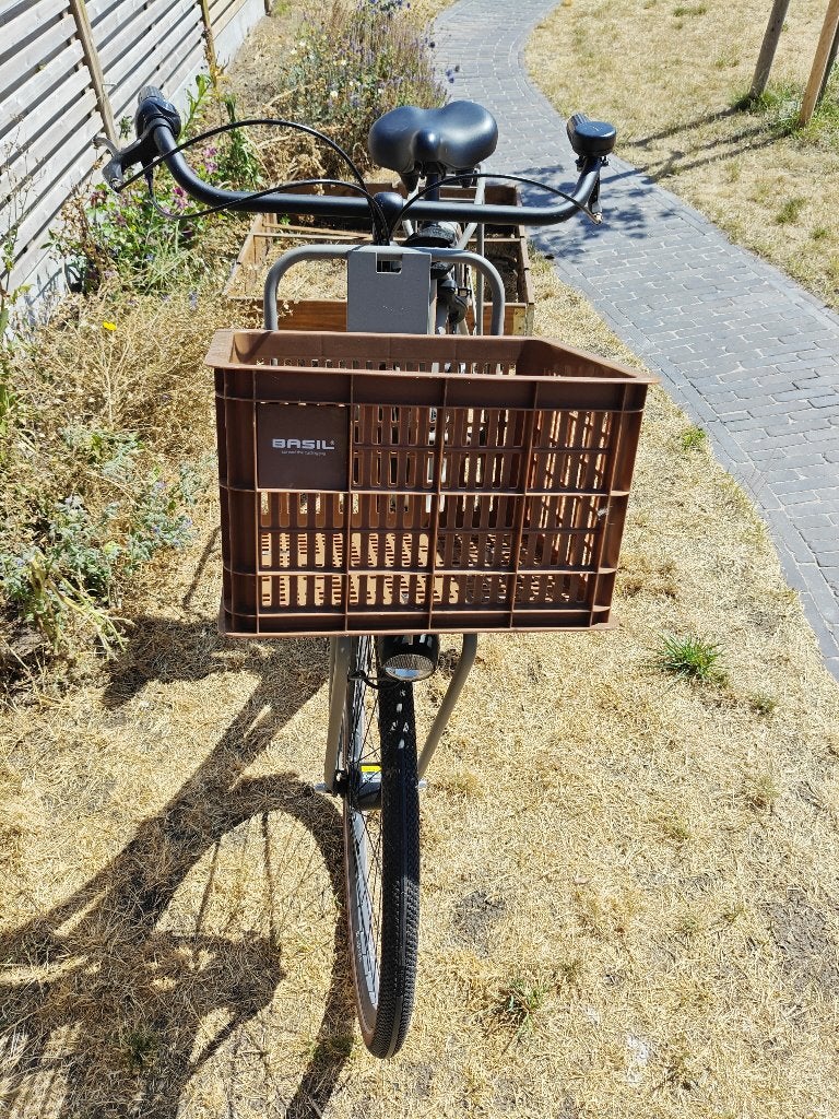 Cortina U4 damesfiets (53 cm, grijsgroen/taupe), Fietsen en Brommers, Ophalen, Cortina U4 Transport, Versnellingen, Zo goed als nieuw